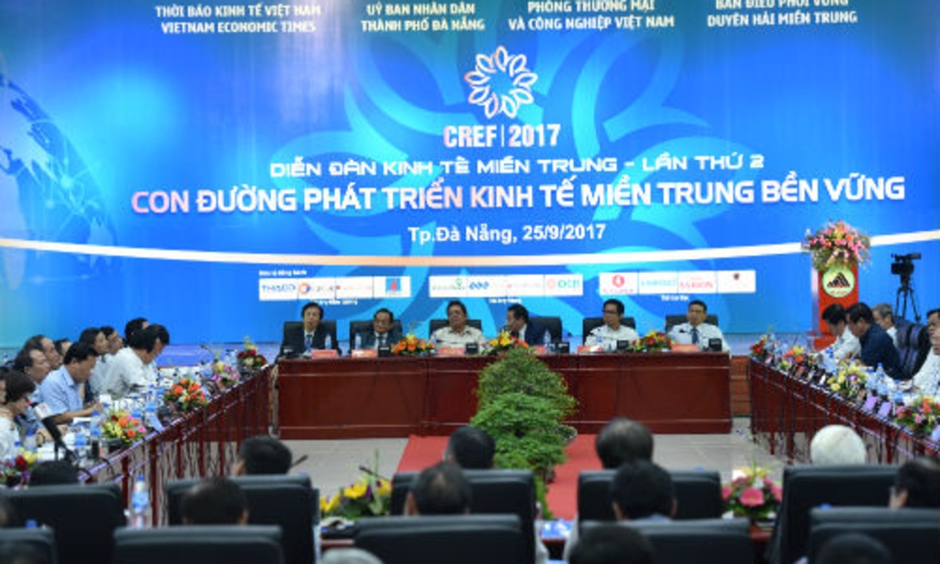 Toàn cảnh Diễn đàn Kinh tế Miền Trung ngày 25/9 - Ảnh: Việt Tuấn.