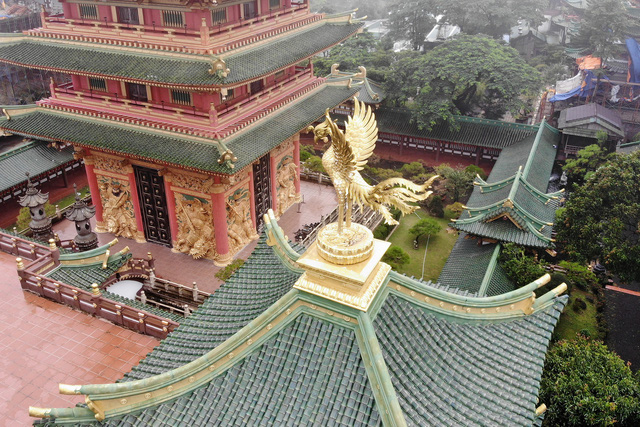 Ngôi chùa mang phong cách Nhật Bản giữa phố núi Gia Lai - Ảnh 4.