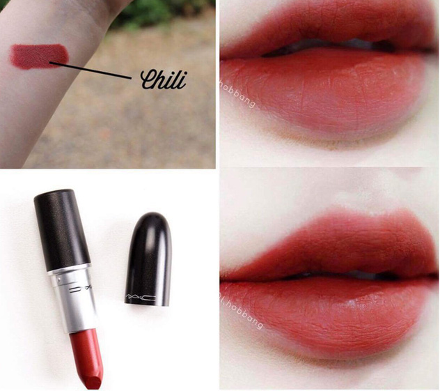 Mùa lạnh năm nay, son màu đỏ đất lên ngôi - Ảnh 1.