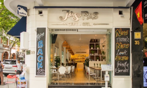 Jaspas Café Grill ra mắt diện mạo mới