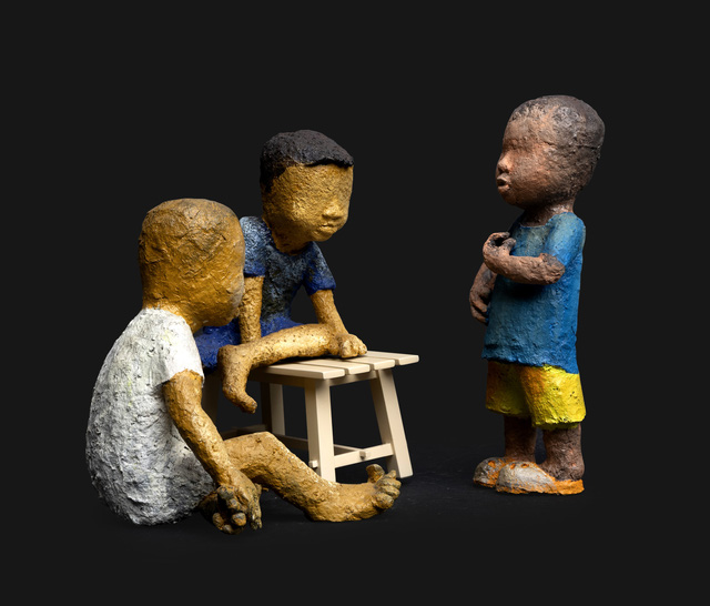 Triển lãm cá nhân về nghệ thuật giấy bồi thủ công tại Mỹ - Ảnh 2.