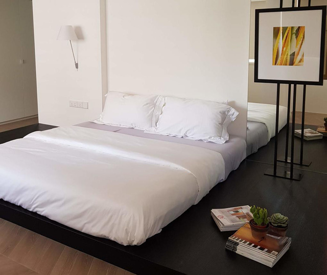 Căn hộ chung cư đơn giản mà thanh lịch - Ảnh 6.
