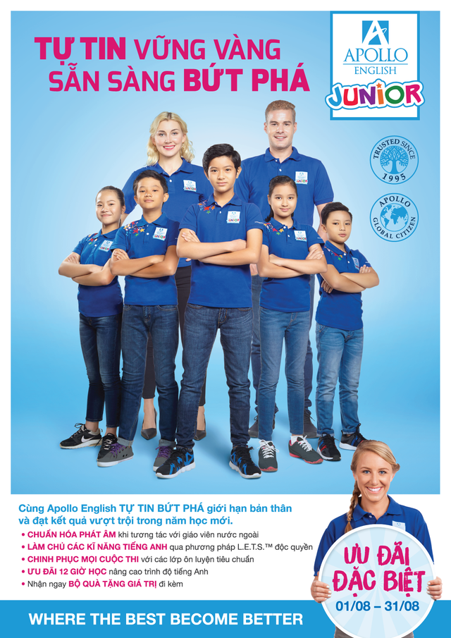 MÙA KHAI TRƯỜNG TẠI APOLLO ENGLISH - Ảnh 1.
