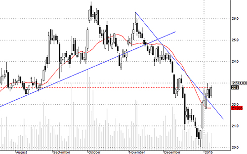 HAG có cầu tăng trở lại.