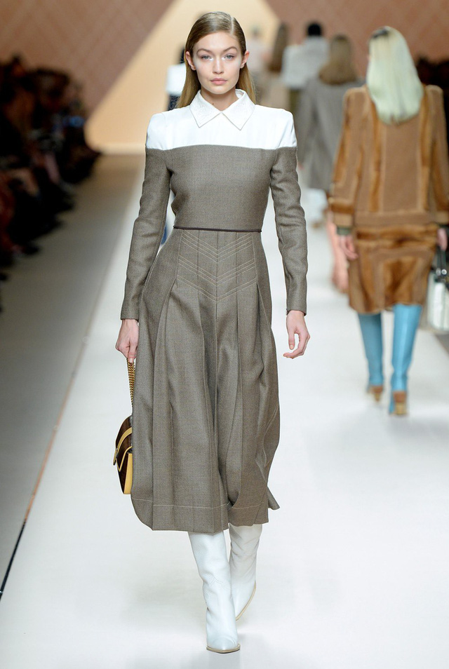 Fendi và BST trầm ấm dành cho Thu – Đông 2018 - Ảnh 8.