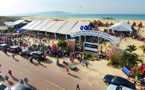 Quần thể biệt thự nghỉ dưỡng - giải trí FLC Nhơn Lý sẽ được đưa vào khai thác từ quý 1//2016.<br>