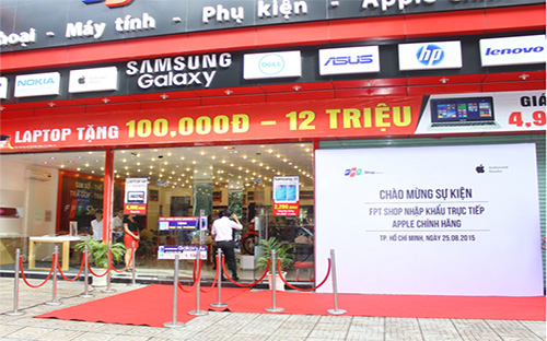 Hiện FPT Retail là công ty duy nhất có chuỗi bán lẻ với đầy đủ mô hình cửa hàng của Apple.<br>