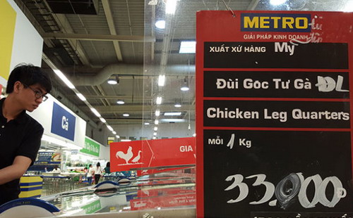 7 tháng đầu năm 2015, Việt Nam đã nhập khẩu 45.651 tấn thịt gà Mỹ, tương đương 49% tổng lượng thịt nhập khẩu trong thời gian này.<br>