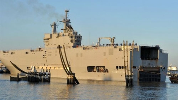 Pháp ngừng giao chiến hạm cho Nga vì Ukraine