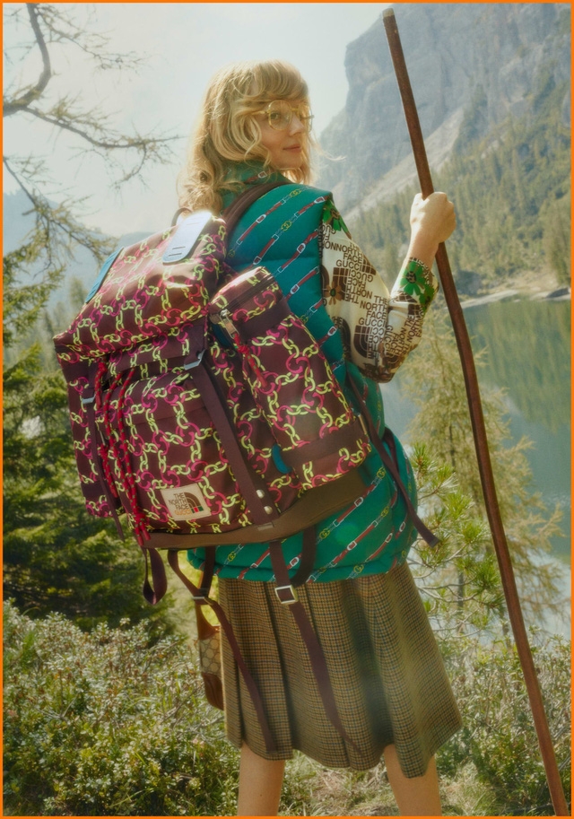 BST thời trang dã ngoại của Gucci và The North Face - Ảnh 6.