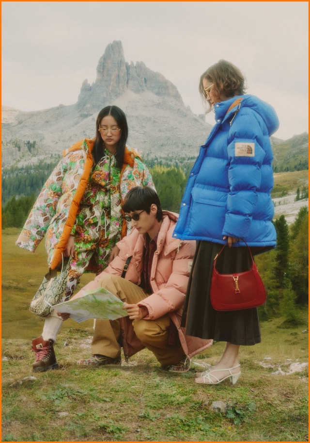 BST thời trang dã ngoại của Gucci và The North Face - Ảnh 3.
