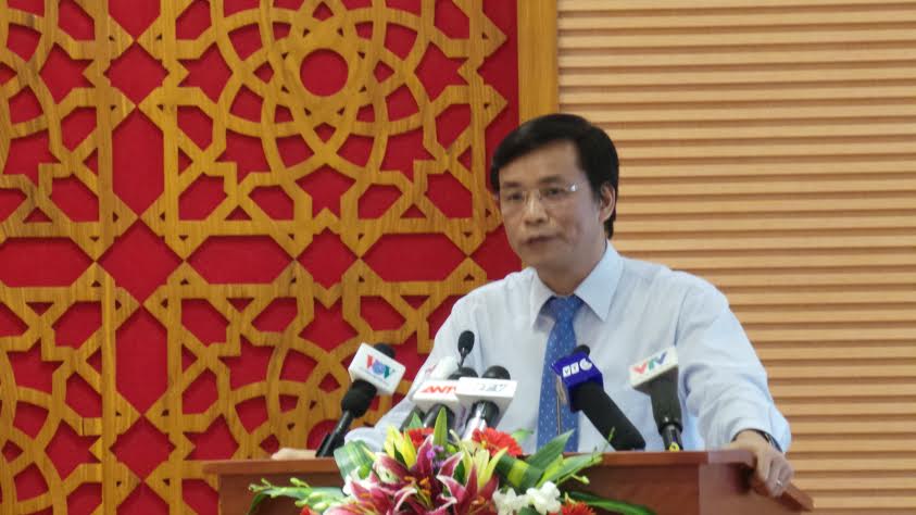 Chủ nhiệm Văn phòng Quốc hội Nguyễn Hạnh Phúc.<br>