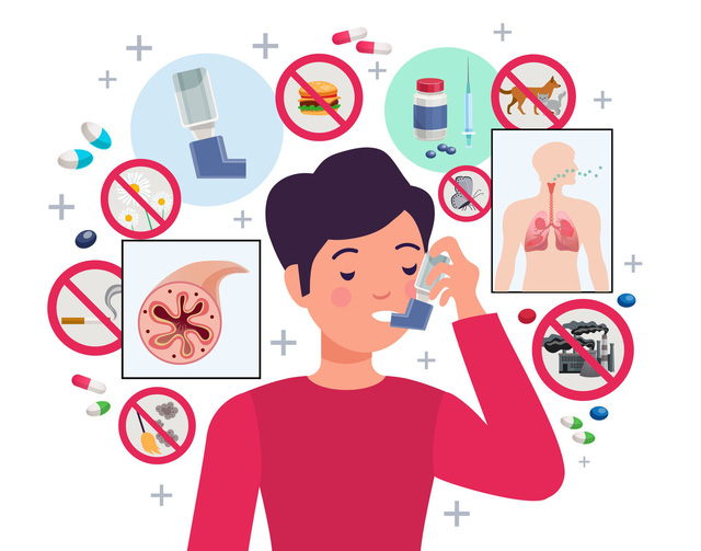 Hen phế quản dễ tái phát lúc giao mùa - Ảnh 2.
