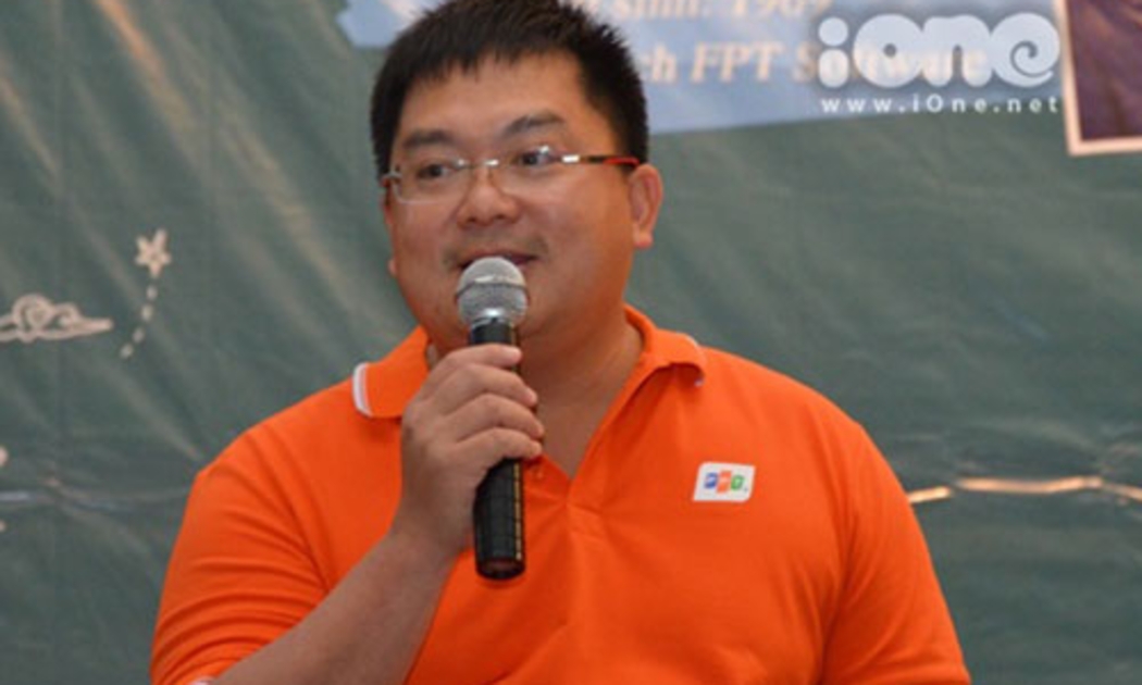 Ông Hoàng Nam Tiến, Chủ tịch FPT Software (thuộc tập đoàn FPT).