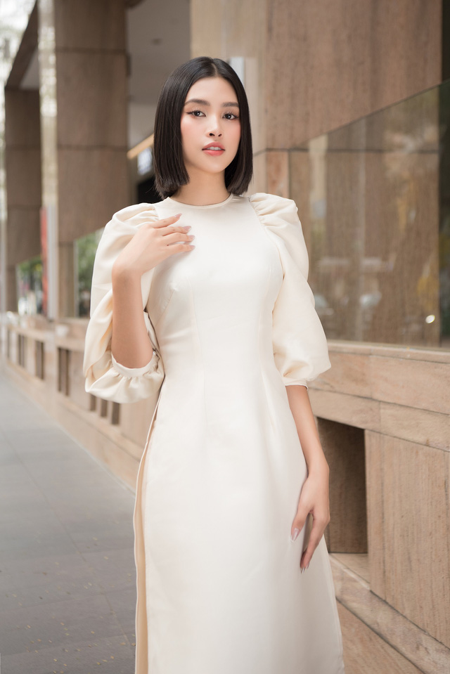 Diện Tết với áo dài cách tân tông pastel - Ảnh 6.