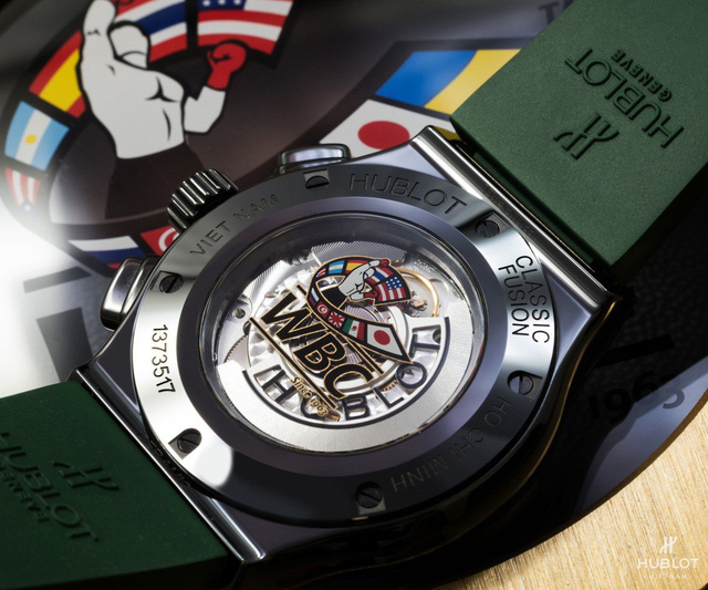 Chiếc đồng hồ Hublot độc bản khắc dòng chữ Việt Nam - Ảnh 3.