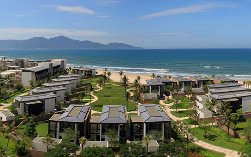 Một góc dự án khu nghỉ dưỡng Hyatt Regency<br>