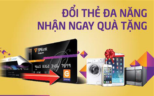 Từ ngày 24/9 - 16/12/2014, TPBank đã tiến hành nâng cấp thẻ ATM thành 
thẻ eCounter miễn phí cho khách hàng trên toàn hệ thống chi nhánh.
