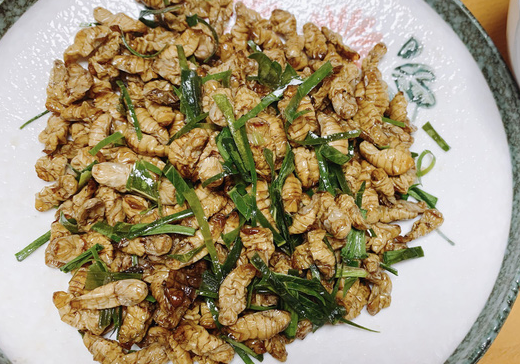 Mùa nhộng tằm, lưu ý khi chọn mua và chế biến - Ảnh 3.