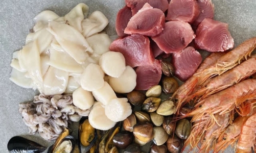 Bữa trưa cuối tuần với hải sản