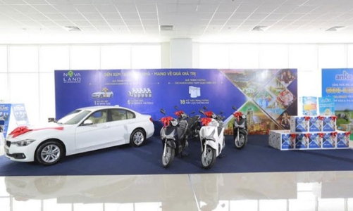 Triển lãm dự án bất động sản Novaland hút khách