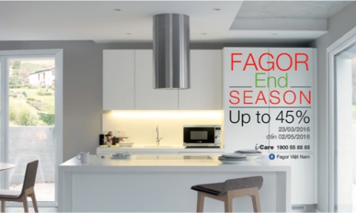 Cùng FAGOR END – SEASON thay áo mới cho căn bếp