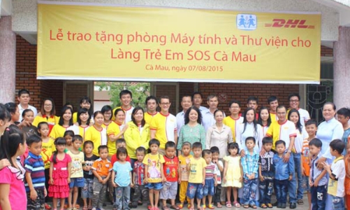 DHL Việt Nam tài trợ 250 triệu đồng cho trẻ em có hoàn cảnh khó khăn được tiếp cận với giáo dục