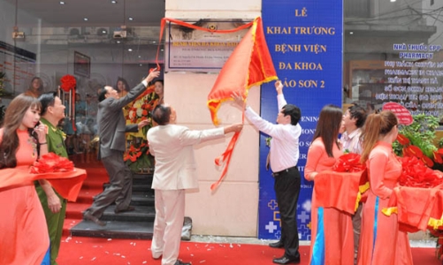 Biện viện Đa khoa Bảo Sơn 2 chính thức đi vào hoạt động