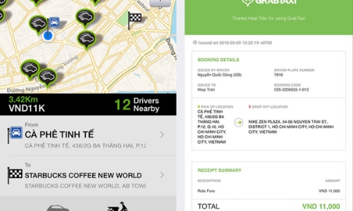 Grabbike: bắt xe ôm từ ứng dụng trên smartphone, đón tận nơi, không trả giá