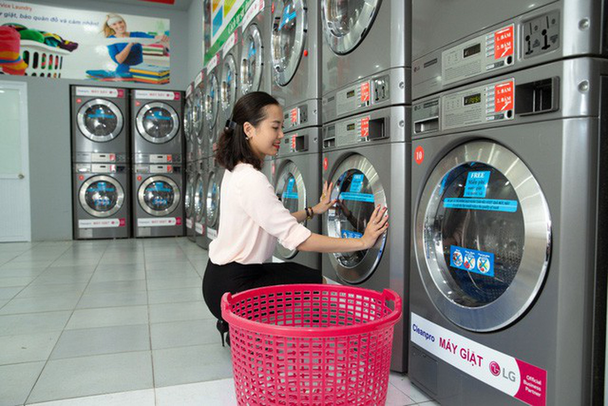 Máy giặt sấy công nghiệp cũ nhật bãi 15kg20kg25kg30kg tại Hà Nội