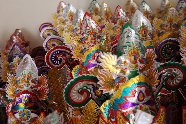 Làng nghề Phúc Am lặng lẽ đón tháng Vu lan - Ảnh 5.