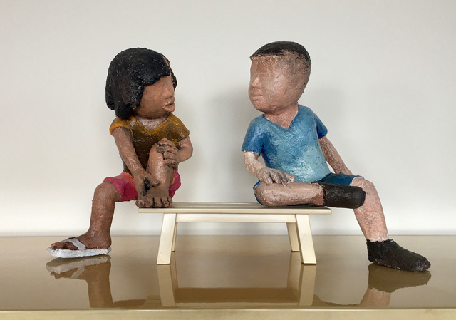 Triển lãm cá nhân về nghệ thuật giấy bồi thủ công tại Mỹ - Ảnh 3.