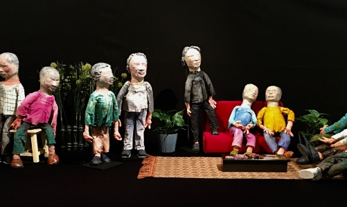 Triển lãm cá nhân về nghệ thuật giấy bồi thủ công tại Mỹ