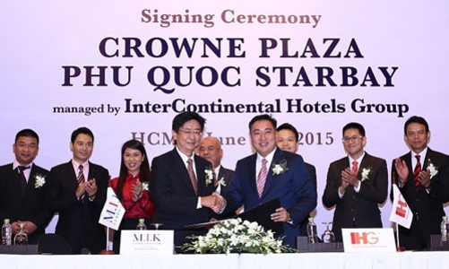 M.I.K hợp tác với IHG quản lý Crowne Plaza Phú Quốc