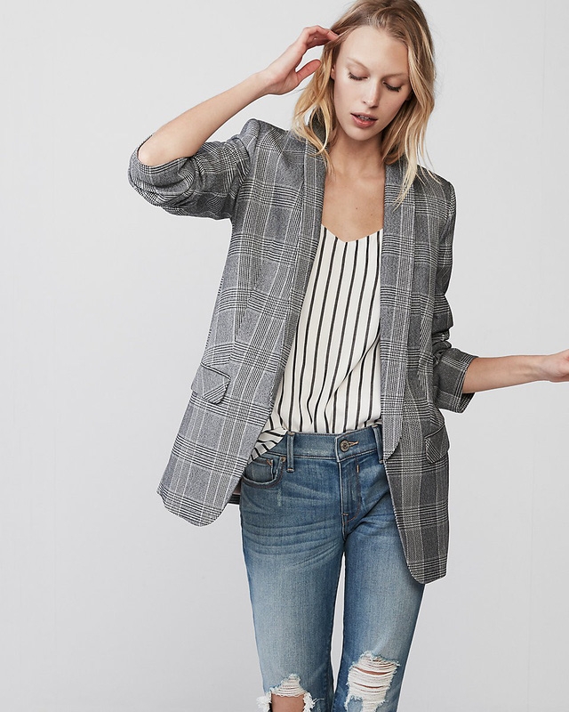 4 gợi ý để mặc blazer kẻ trẻ trung và hợp mốt - Ảnh 9.