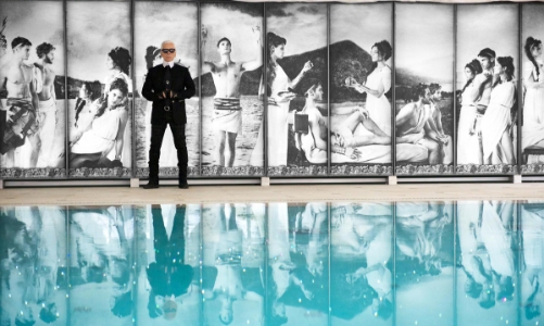 Khi Karl Lagerfeld thiết kế nội thất...