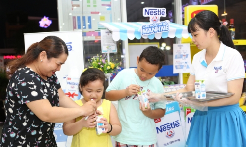 Nestlé Việt Nam giới thiệu sữa nước ít đường