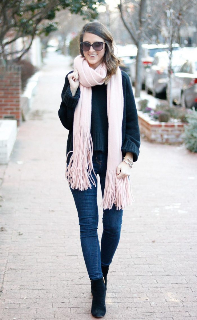 Bạn có thể làm gì với một chiếc khăn quàng? - Ảnh 1.