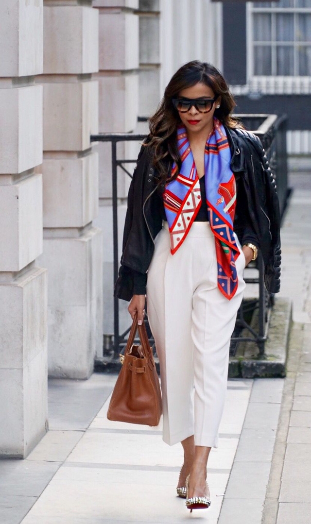 Bạn có thể làm gì với một chiếc khăn quàng? - Ảnh 8.