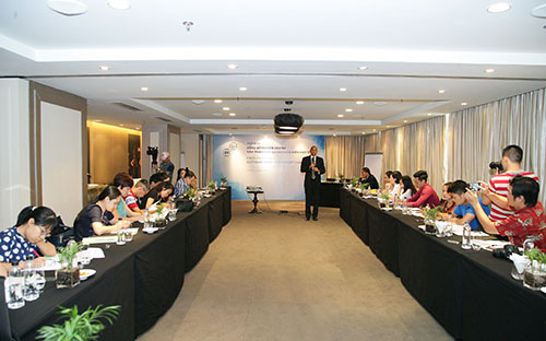 <span style="font-family: 'Times New Roman'; font-size: 14.6666669845581px;">Liên minh Phần mềm BSA họp báo công bố khởi kiện&nbsp;</span><span style="font-family: 'Times New Roman'; font-size: 14.6666669845581px;">Công ty TNHH Thúy Mỹ Tư Việt Nam (công ty Trimmers) chiều 24/6.</span>