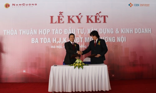 CenInvest đầu tư vào 3 toà chung cư của Nam Cường 