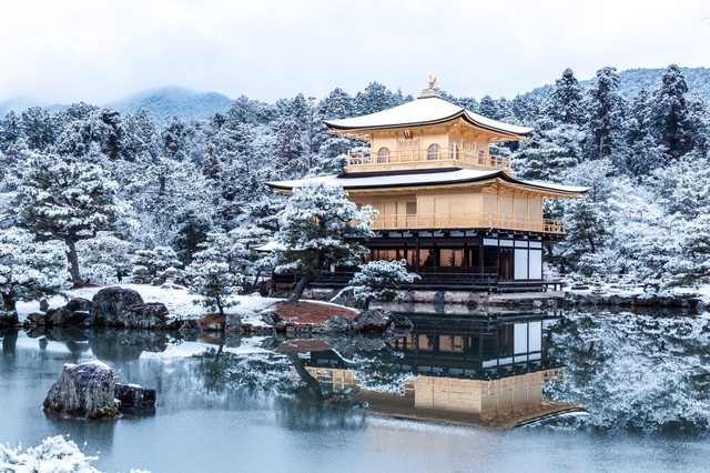 Kyoto mùa đông: cảnh đẹp cố đô chìm trong tuyết trắng - Ảnh 10.