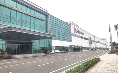 Nhà máy LG tại Hải Phòng sẽ khai trương cuối tuần này.