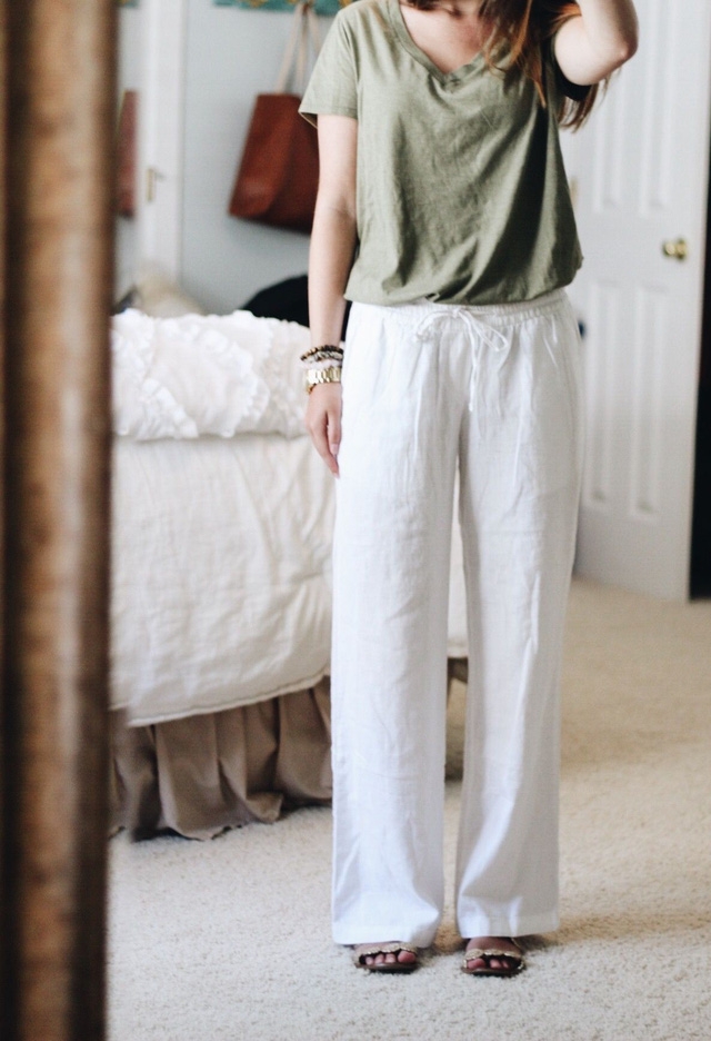 Trang phục linen cho ngày hè mát rượi - Ảnh 1.