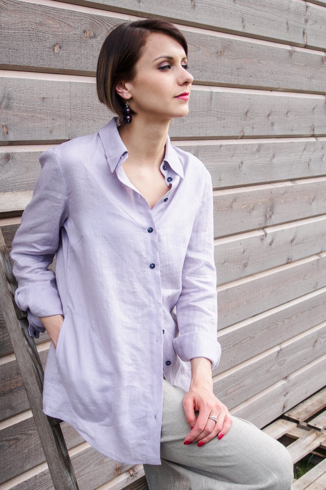 Trang phục linen cho ngày hè mát rượi - Ảnh 12.