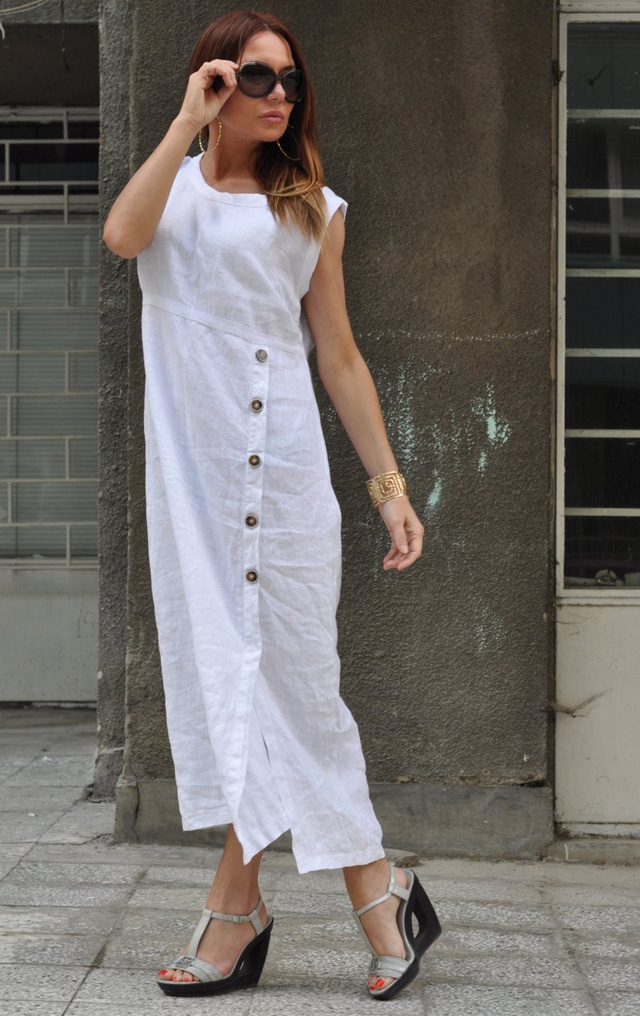 Trang phục linen cho ngày hè mát rượi - Ảnh 6.