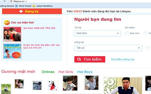 <span style="font-weight: bold;"></span> Mạng xã hội làm quen, kết bạn dành cho nam nữ độc thân LikeYou. 