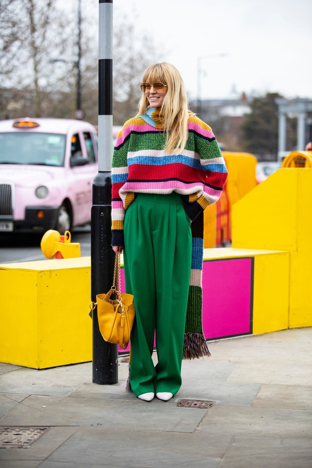 Những khoảnh khắc street style tại London Fashion Week 2019 - Ảnh 2.