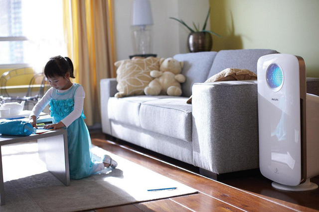 Máy lọc không khí cháy hàng tại nhiều siêu thị điện máy Hà Nội - Ảnh 2.