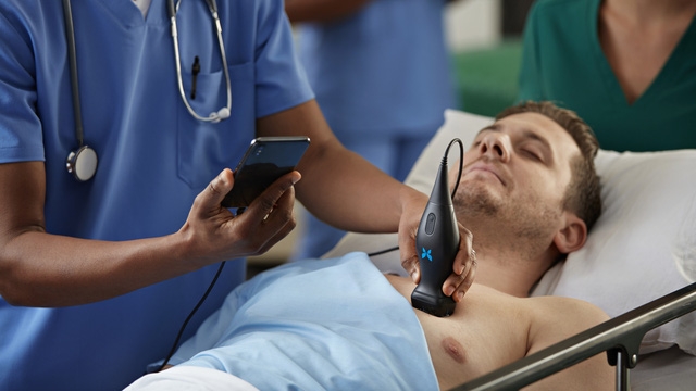 Xuất hiện máy siêu âm mini kết nối với điện thoại thông minh - Ảnh 3.